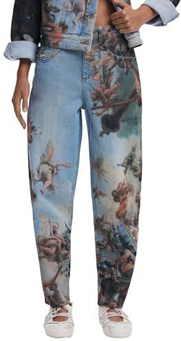 Desigual - Getaperde Jeans - Multicolor - Lang