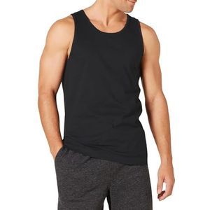 Amazon Essentials Men's Tanktop met slanke pasvorm, Zwart, XXL