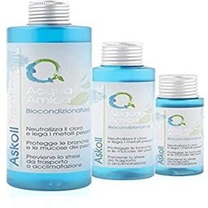 Askoll 281001 Biologische conditioner voor aquaria, water, Amica 55 ml