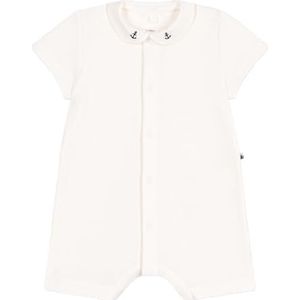 Petit Bateau Combicourt uniseks, Wit, 6 Maanden