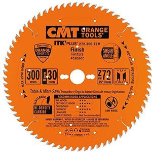 CMT 272.300.72M cirkelzaagblad Itk-Plus voor Traverso Vena, oranje