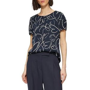 s.Oliver BLACK LABEL Blouse  navy / wit