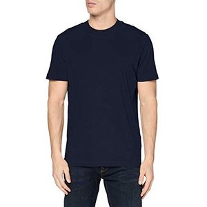 SELECTED HOMME Heren T-shirt met korte mouwen, Navy Blazer/, XL