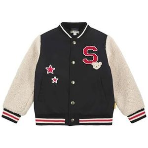 Steiff Jas EU maat 92 Steiff navy, meisjes outdoor jas, overgangsjas voor meisjes, kinderjas voor de herfst, warm en comfortabel, wasmachinebestendig, Steiff Navy, 92 cm