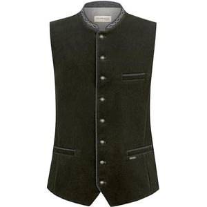 Stockerpoint Klederdrachtvest Lorenzo, groen (laurier), 46