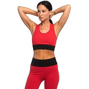 HEART and SOUL Top sportivo donna - BRB Bright Red/Black