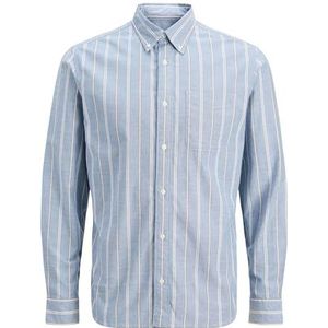 Jack & Jones - Jprblubrook - Overhemd - Blauw - Slim Fit