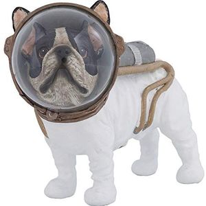 Kare Design deco figuur Space Dog, accessoire, astronaut hond, decoratiefiguur, 21 cm