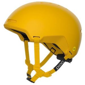 POC Unisex Volwassenen Calyx Ski Helm, Sulphite Yellow Matt, M