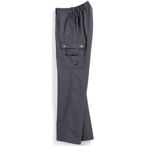 BP 1477-720-53-60 werkbroek, met elastisch rugpaneel, 305,00 g/m² versterkt katoen, donkergrijs, 60