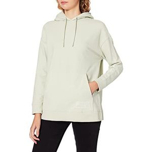 Comma CI Dames sweatshirt lange mouwen, 72E7 Light Green Placed, 34