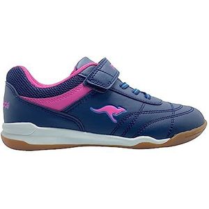 KangaROOS K-Highyard EV sneakers voor dames, donker marineblauw/daisy roze, 36 EU, Dk Navy Daisy Pink, 36 EU