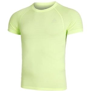 ODLO - Performance X-Light Eco - T-shirt - Zwart - 73% Gerecycled Polyester, Slimfit, Ademend
