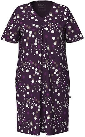 Ulla Popken - Nachthemd - Gemengde Kleuren - 2 Pack - Halve Mouw - Katoen