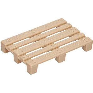 siku 7015, Pallet Accessory Set, Plastic, Beige, 50 pieces, For tractors and toy worlds at a 1:50 or 1:32 scale