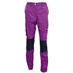 Fashion Sécurité Pep's PEP S Werkbroek, PEP S, violet, zwart, L, paars/zwart, maat L - 44/46 EU