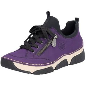 Rieker Damessneakers 45913, instapper, Roze, 36 EU