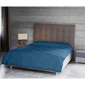 Homemania 14740 Dekbed, tweekleurig, winter-for bedblauw, microvezel, 250 x 200 cm