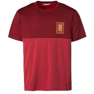 VAUDE - Functioneel Heren T-shirt - Blauw - 100% Gerecycled Polyester