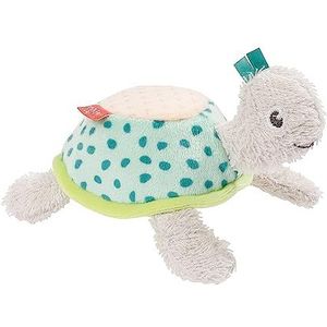 Fehn Bad-dier, schildpad, badspons, knuffeldier, babybadspeelgoed voor de badkuip, stoffen waterspeelgoed voor badplezier, badspeelgoed voor baby's en peuters vanaf 0 maanden