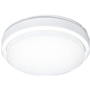 Ronde LED-wandlamp, wit, IP65,18 W, 6500 K
