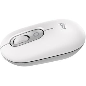 Logitech POP - Draadloze Muis - Bluetooth - Off White