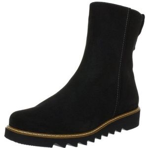 Hassia Udine, breedte H 4-306132-01000 dames klassieke halfhoge laarzen & enkellaarsjes, zwart zwart 0100, 42.5 EU Breed