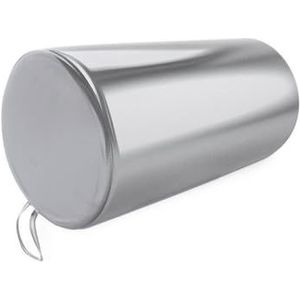 Wellcore Cilinder Massagekussen, 60x30cm, Zilver