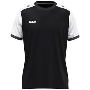 JAKO Dames Tricot Dynamic, korte mouwen, zwart/wit/antraciet, S