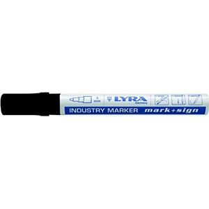 Lyra L4040099-1-10 Industry zwart 1 stuk marker, kleur