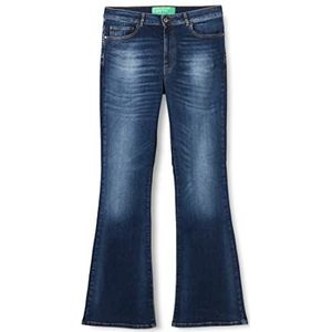 United Colors of Benetton Damesbroek, Denim 901 Blauw, 35