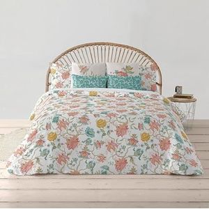 Belum - Bellary - Dekbedovertrek - 100% Katoen - Met Knopen - Voor Bed van 90 cm