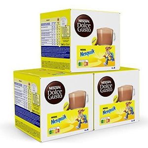Nescafé Dolce Gusto capsules Nesquik - chocolademelk - 48 cups - geschikt voor 24 koppen - Dolce Gusto cups