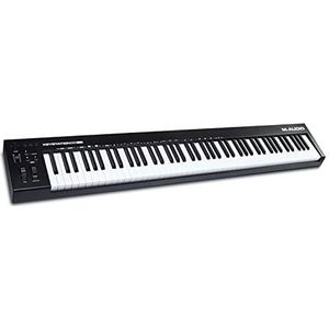 M-Audio Keystation 88 MK3 - 88 toetsen semi-gewogen MIDI keyboardcontroller voor volledige bediening van virtuele synthesizers en DAW-parameters