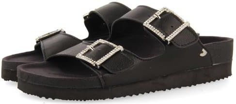 GIOSEPPO Eldridge - Sandalen - Zwart - Biologische Stijl - Verstelbare Gespen