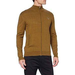 GANT Heren Cotton Wool Zip Cardigan Pullover