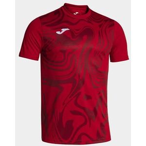 Joma - Lion II - T-shirt - Rood - Korte Mouwen - Lichtgewicht
