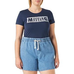 MUSTANG Strandshorts voor dames, middelblauw 320, 27