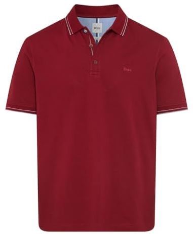 Brax - Style PETE - Poloshirt - Donkerrood - Katoenmix