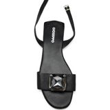 GIOSEPPO Meeme Sandalen - Zwart - Leer - Rembourrage in Latex