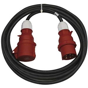Emos - PM0904 - Verlengkabel - Zwart - 20 meter - 3-fasig - 400 V - 2,5 mm²