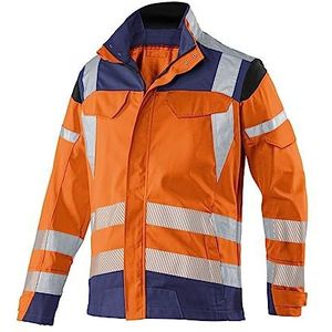 KÜBLER Workwear Kübler Reflectiq, PSA 2, werkjas, kleur: waarschuwingsoranje/donkerblauw