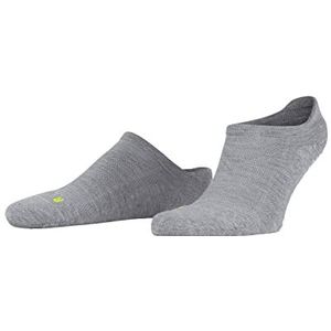 FALKE Uniseks-volwassene Stopper sokken Cool Kick U HP Ademend Sneldrogend Noppen op de zool 1 Paar, Grijs (Light Grey Melange 3775), 35-36