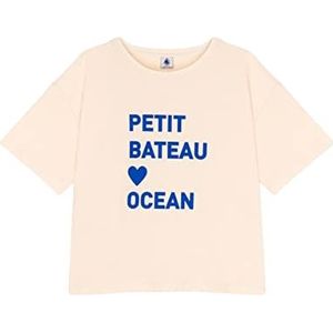 Petit Bateau Dames T-shirts A06TM, beige, Beige, M