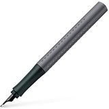 Faber-Castell 140947 - vulpen Grip Edition, veerbreedte F, antraciet, 1 stuk