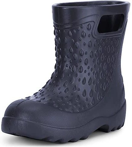 Ladeheid - LA-DW-KidsSpring - Kinder Regenlaarzen - Marineblauw - Gevoerd en Waterdicht - EVA