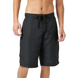 Urban Classics Heren zwembroek Board Bermuda Shorts, lange zwembroek met trekkoord in de tailleband, verkrijgbaar in 2 kleuren, maten S - XXL, zwart, M