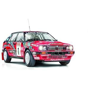 Italeri 4712 1:12 Lancia DELTA 16VHF integ Sanremo'89 - modelbouw, bouwpakket, staande modelbouw, knutselen, hobby, lijmen, plastic bouwset, detailgetrouw, ongelakt