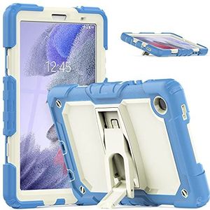 Hoes voor Samsung Galaxy Tab A7 Lite, 8,7 inch schokbestendig, robuuste beschermhoes met standaard voor 2021 Tab A7 Lite 8,7 inch tablet SM-T220/T225/T227U voor kinderen en jongens