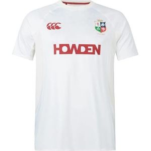 Canterbury Heren British and Irish Lions Superlight T-shirt, Egret, S